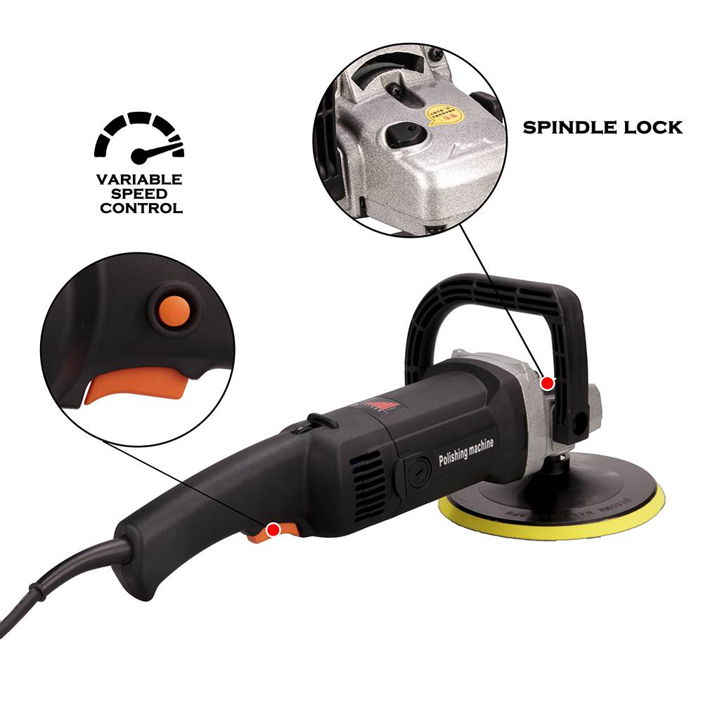 1200w Electric Polisher Power Tools Dual Action Car Polishers Polishing